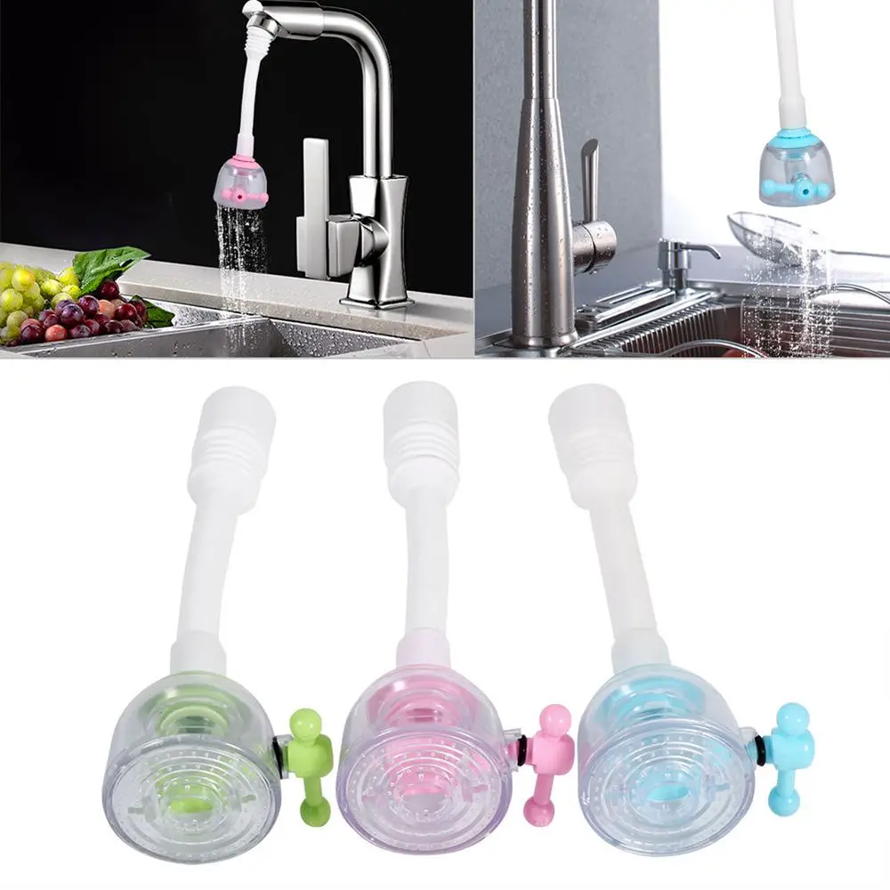 360 Degree Home Rotatable Water Bubbler Head Water Saving Faucet Aerator Nozzle Tap Adapter Device Kitchen Bathroom Supplyic