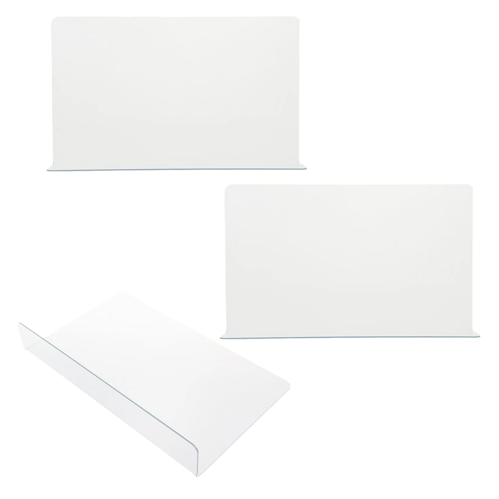 

3Pcs PVC Anti-splash Bathroom Corner Guard for Bathtub Shower Splashing Protection Water-proof Drainage Accessories