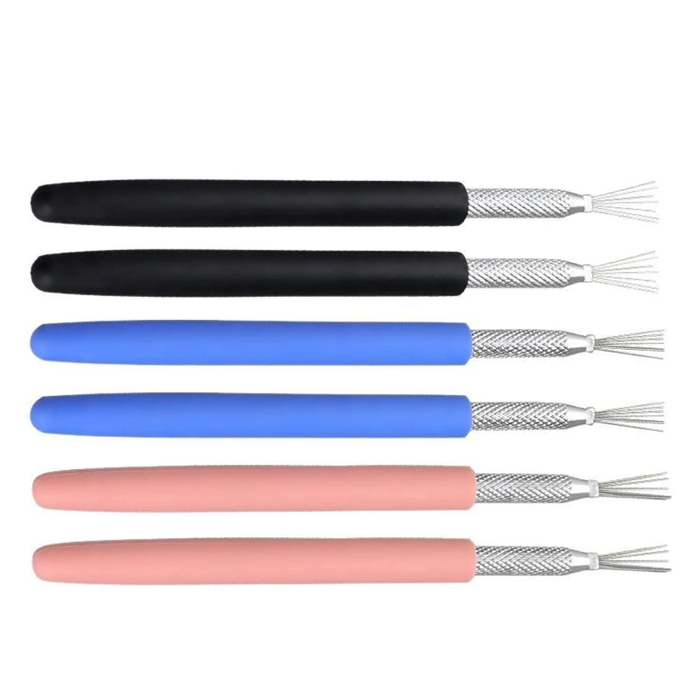 

6Pcs Needle Soft Clay Sculpting Tools Polymer Clay Texture Brushes DIY Crafting Supplies Pottery Sculpture Tools