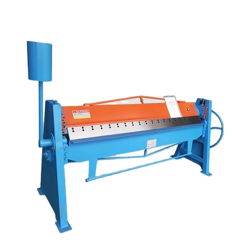 

Hand-shaped sheet metal folding machine/manual plate edge bending