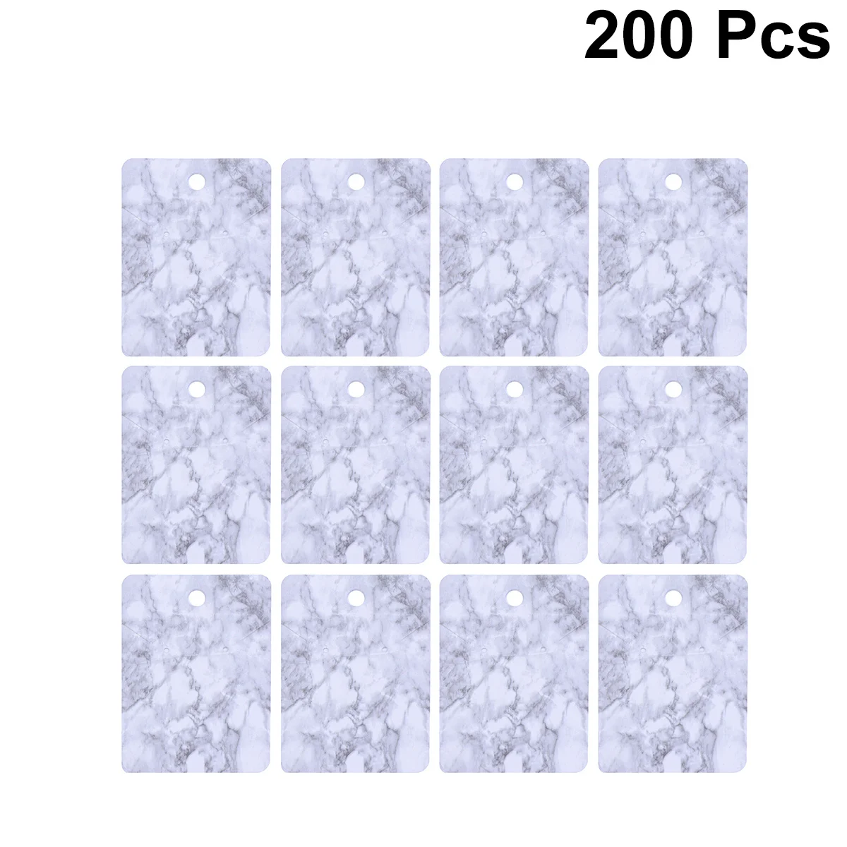 

200Pcs Earring Holder Cards Marbling Paper Jewelry Organizer Display for Earrings Necklaces DIY Packing Cards Durable Quality