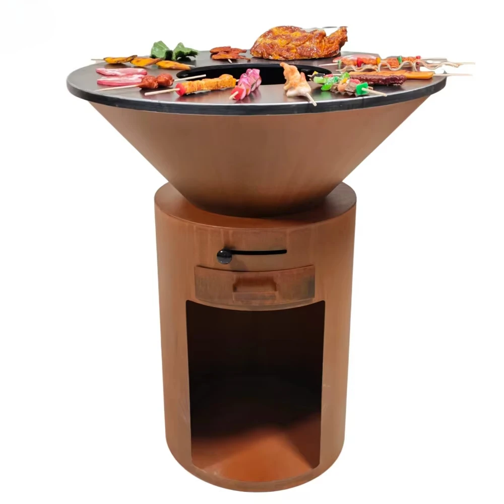 

Rotisserie BBQ Grill - Electric Motor-Driven Metal Grill for Even Cooking