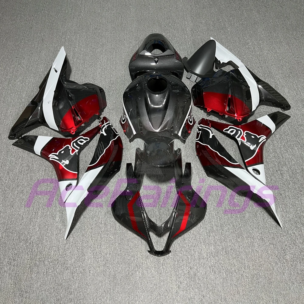 Carbon Fiber Effect Fairing Kit Fit For 2009 2010 2011 2012 Honda CBR600RR Motorcycle Fairings 09 10 11 12 CBR 600RR