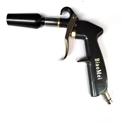 Two Way Air Duster Blow Gun with Adjustable Air Flow Pneumatic Air Compressor Accessory Tool Dust Cleaning Air Blower Gun