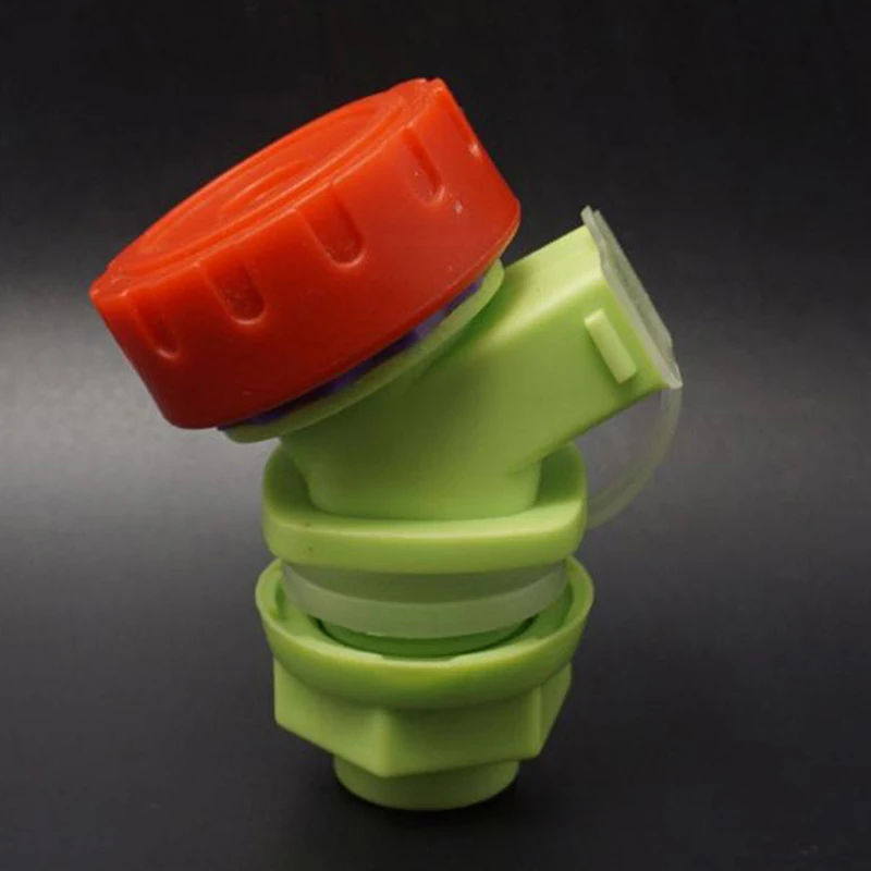 1Pc Knob Type Tank Tap Faucet Outdoor Juice Bottle Water Bucket with Dust Plug