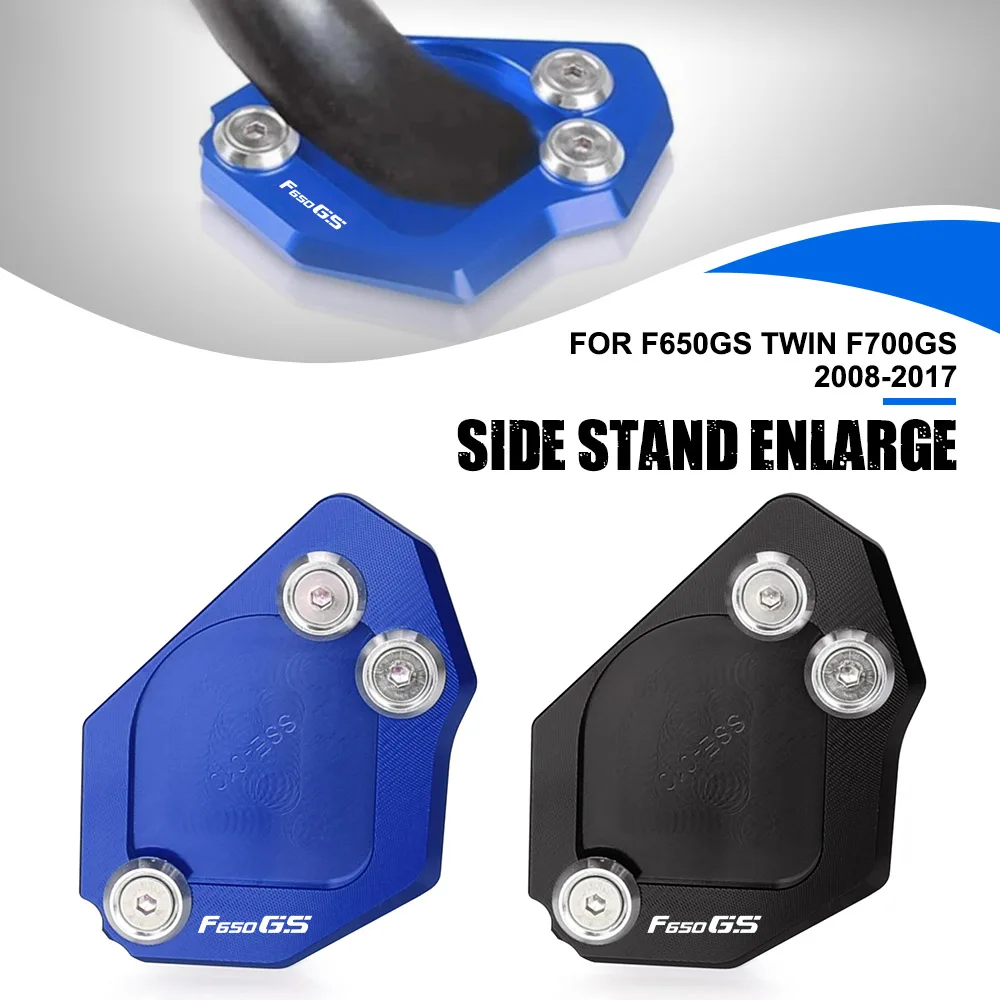

For BMW F650GS Twin F700GS 2008 2009 2010 2011-2017 Motorbike Sidestand Kickstand Side Stand Enlarge Extension Pads Accessories