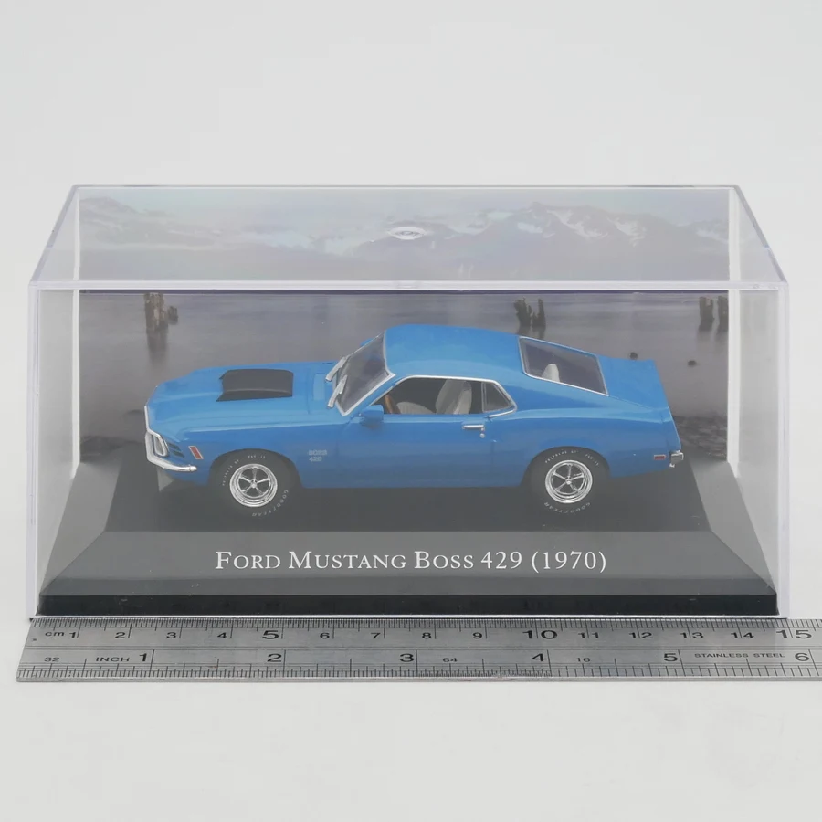 

Diecast Ixo 1:43 Scale Ford Mustang Boss 429 1970 American Muscle Car Ford Mustang Alloy Car Model Collectible Toy Gift Souvenir
