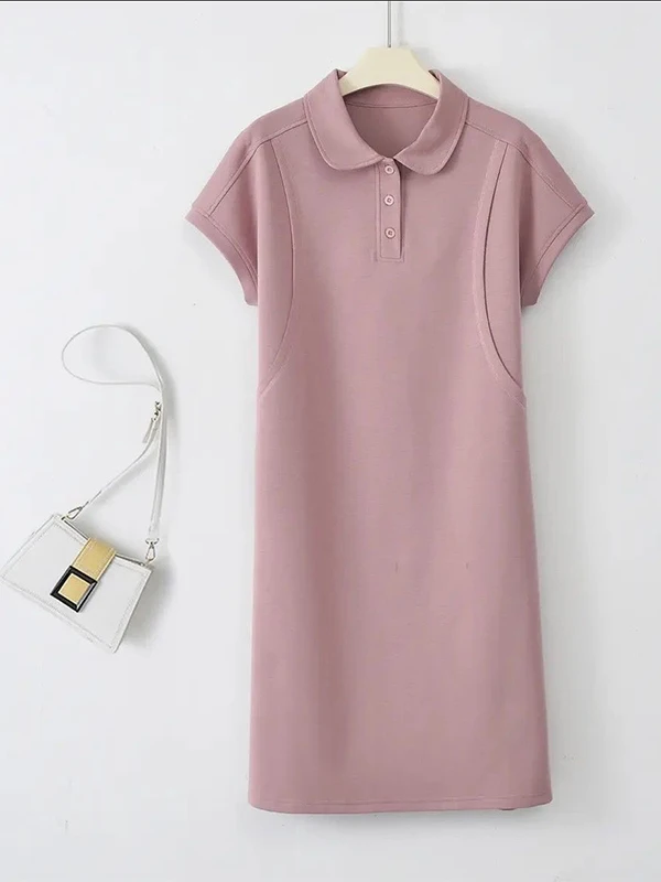 T-shirt décontracté en coton Ne ort Sve Dr pour femme, coupe ample, mi-long, coupe droite, été Dr