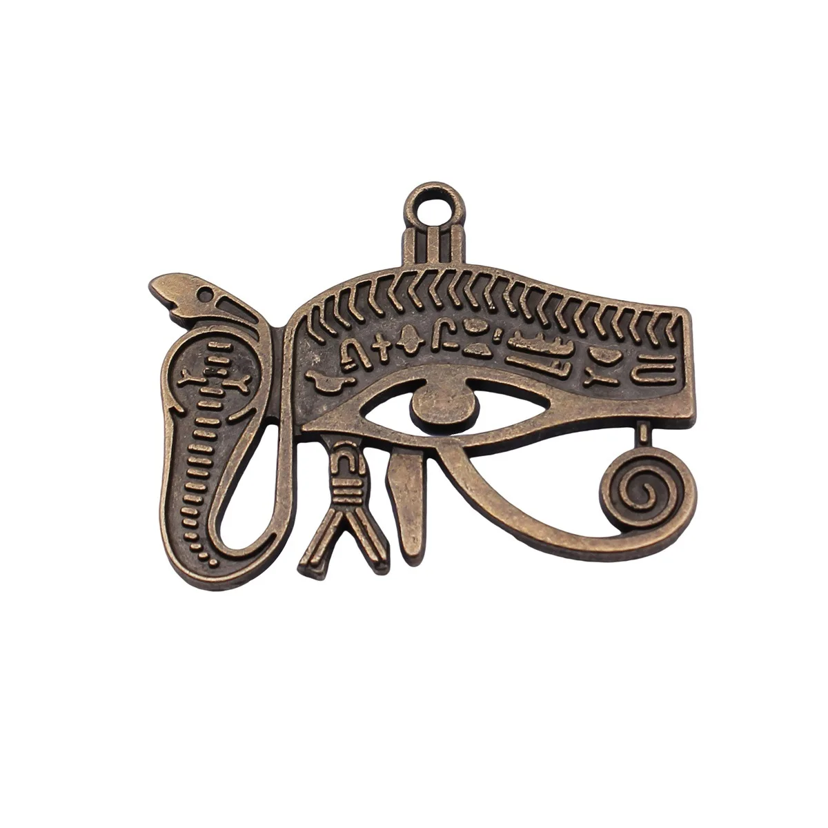 Pendentif amulette Œil d'Horus, talisman œil de Wedjat égyptien ancien, symbole de protection spirituelle occulte gothique, breloques