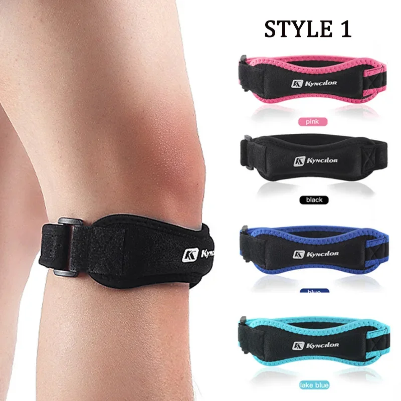 1PC Adjustable Patellar Support Compression Knee Pads Elastic Breathable Knee Strap​ Men Women Fitness Running Sport Knee Brace