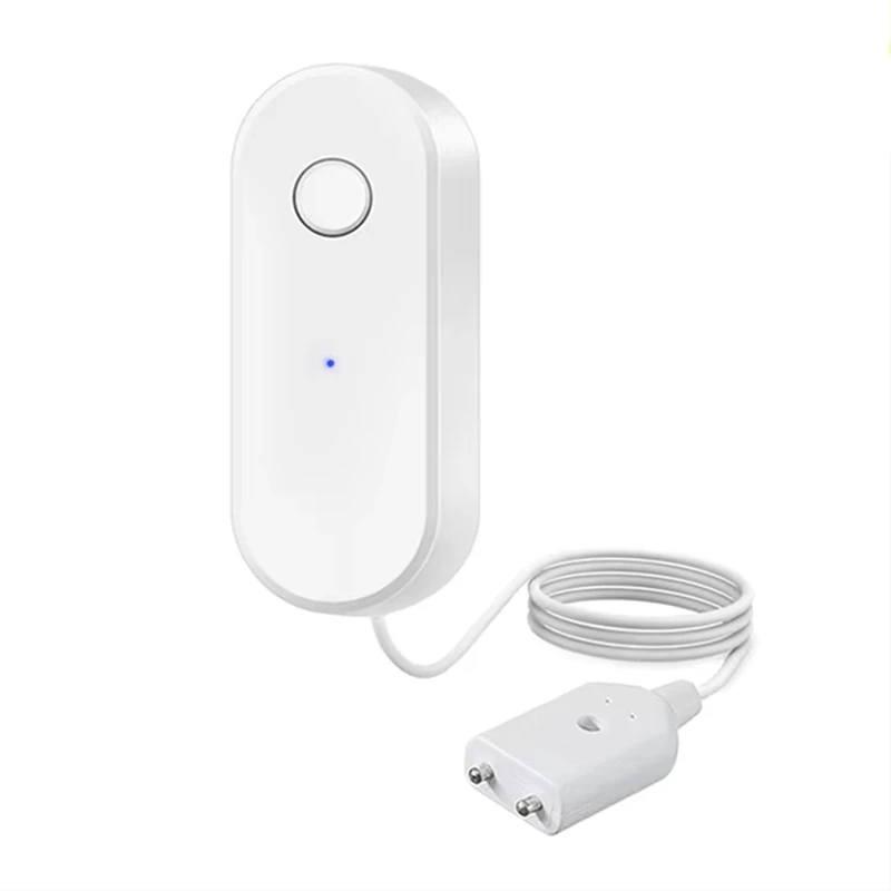 Sensor de água wi-fi, alarme, detector de vazamento de água, alerta de inundação, sistema de alarme de segurança, funciona