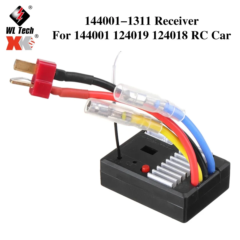 Receptor recebendo placa de circuito, Wltoys 144001, 1/14 RC peças de carro, ESC 144001-1311, Acessórios de carro