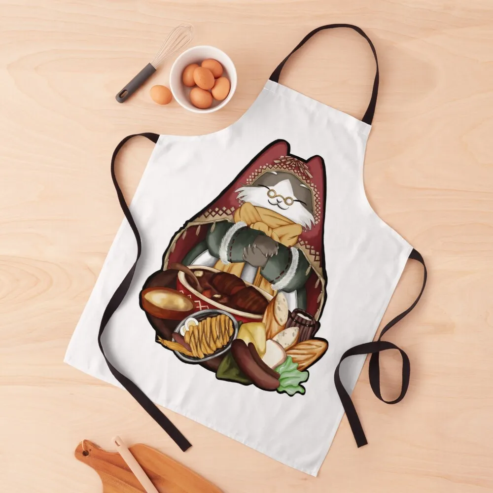 

Grammeowster Chef - Plain Apron Kitchen household items Kitchen things