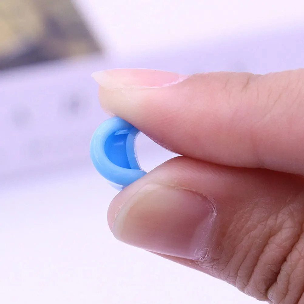 

4Pairs Kids Glasses Nose Pads Silicone Colored Non Slip Comfortable Nose Bridge Replacement Parts Anti Deform for Toddlers