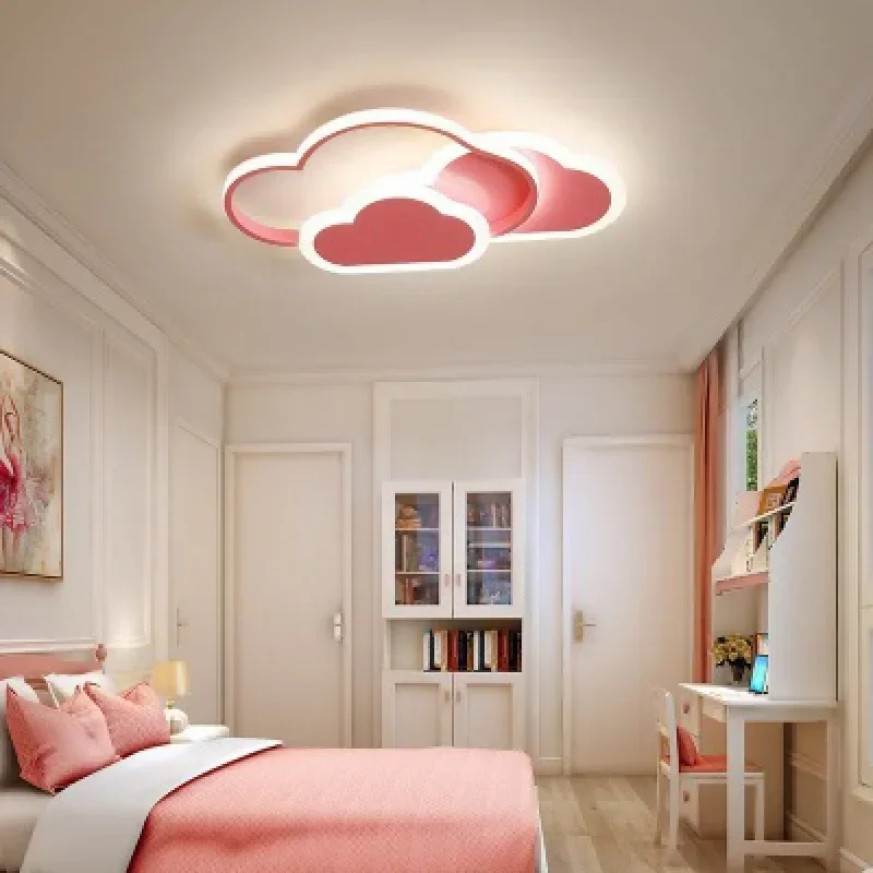 

New Children's Room Lamp LED Creative Cloud Ceiling Lamp Simple Modern Bedroom Lamp Cartoon