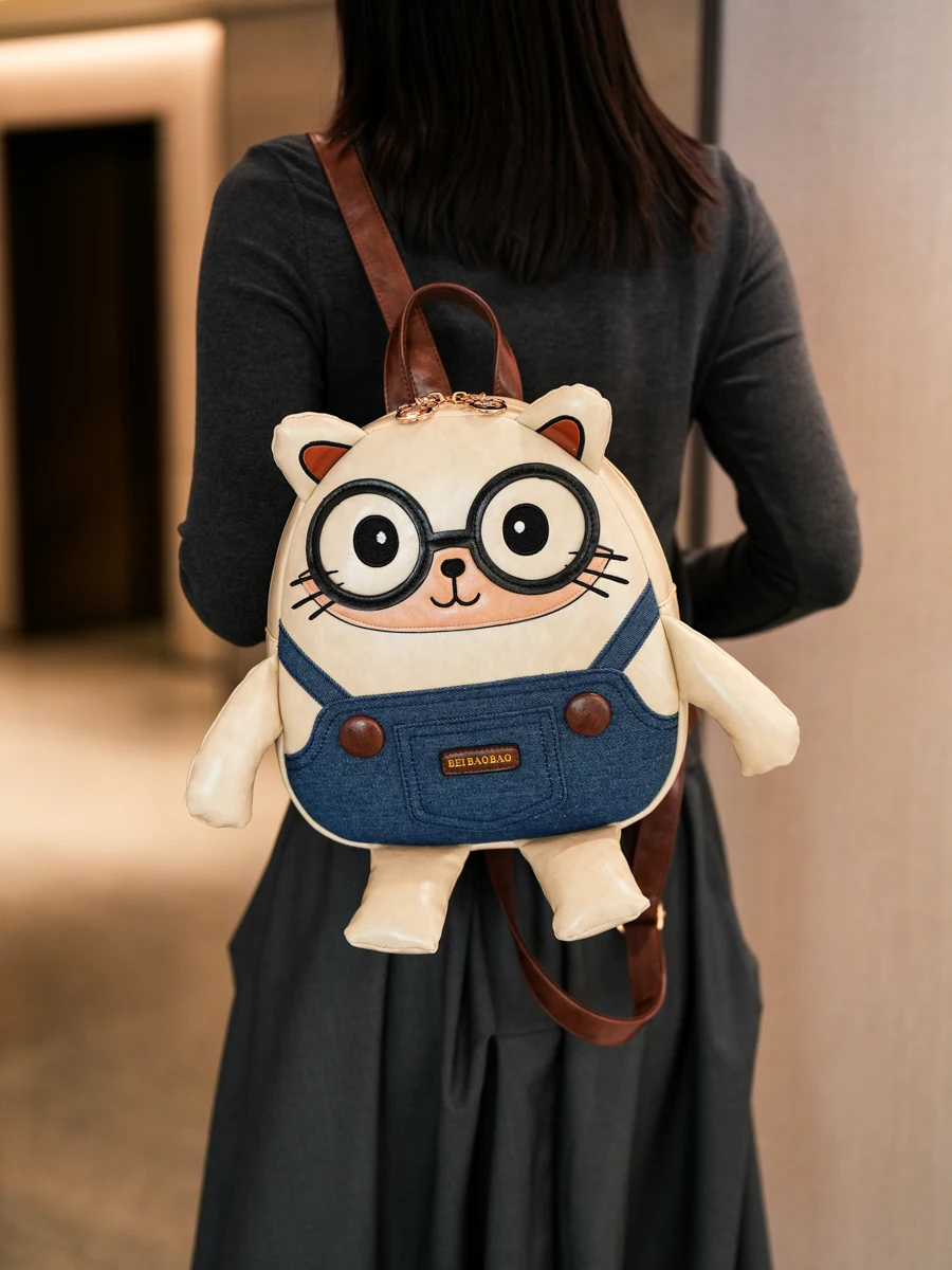 cute-cartoon-large-capacity-casual-travel-women's-backpack-new-2026-double-shoulder-bag-soft-handle-polyester-youth