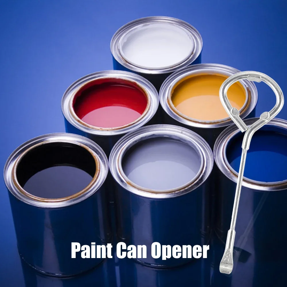Alloy Steel Portable Can Opener Paint Bucket Jar Can Opener Multifunctional Metal Soda Beer Bottle Gripper Kitchen Gadgets