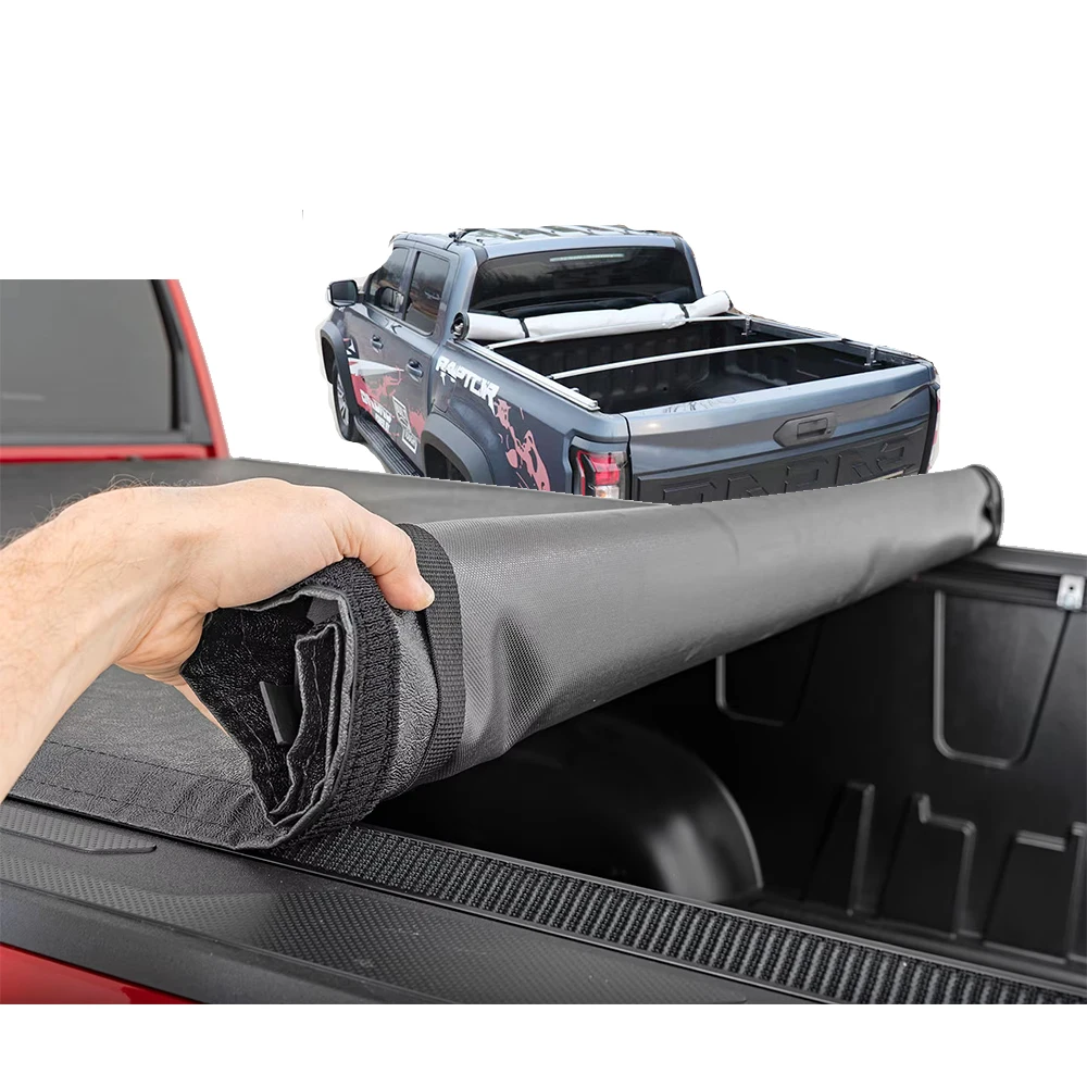 Vinyl Soft Roll up Tonneau Cover for 2015-2020 Ford F-150 Styleside 5.5' Bed Truck Accessories