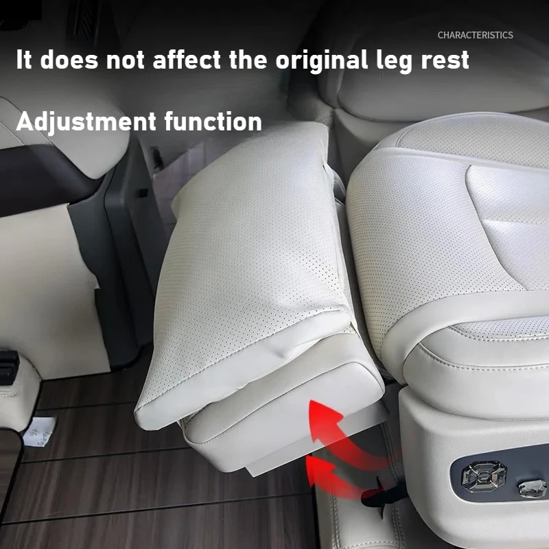 غطاء حماية لراحة الساق من الصف الثاني من DENZA N9، ملحقات معدلة لوسادة معززة للمقعد #3