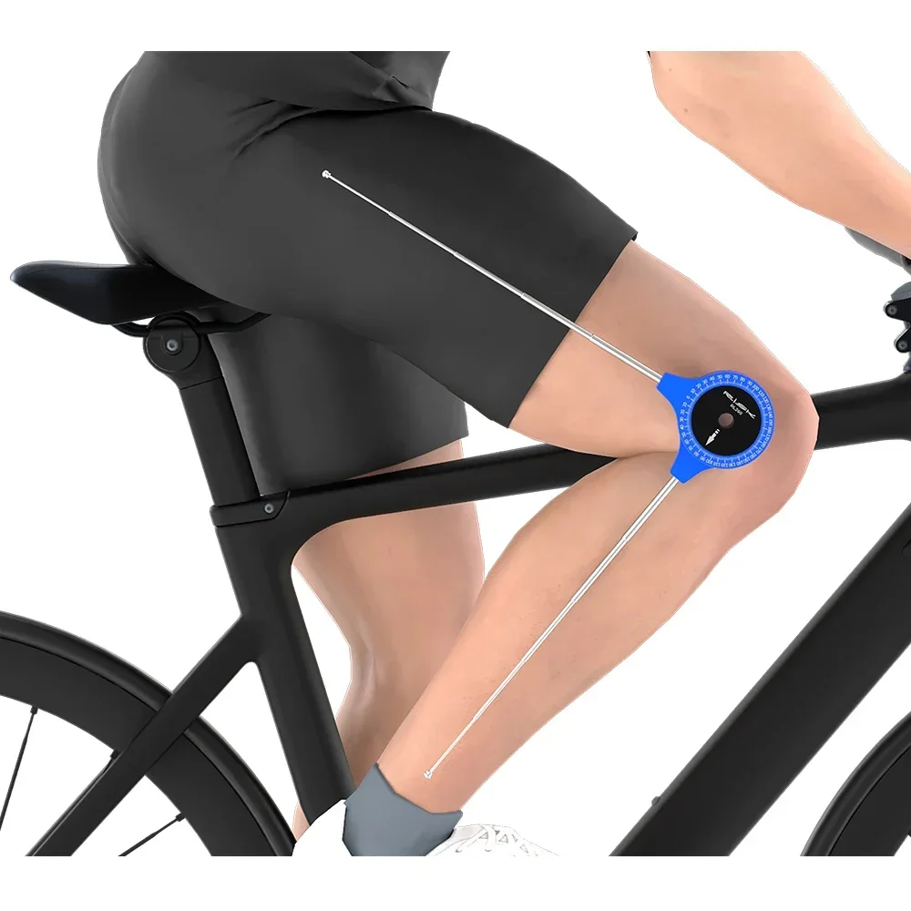 Bike Cyclist Joint Protractor Arm Leg Angle Finder Ruler Measurement Fitting Tool Gauge Bicycle Postural Adjustment Repair Tools