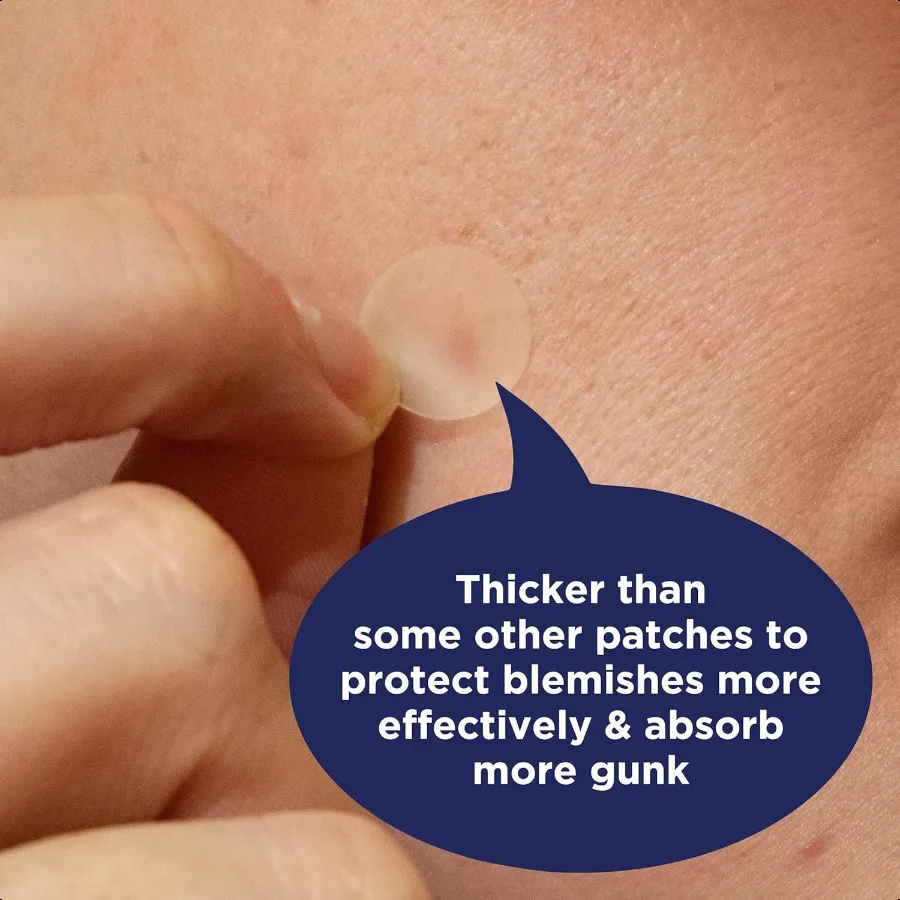 PanOxyl PM Overnight Spot Patches Advanced Hydrocolloid Healing Technology Fragrance Free 80 Count