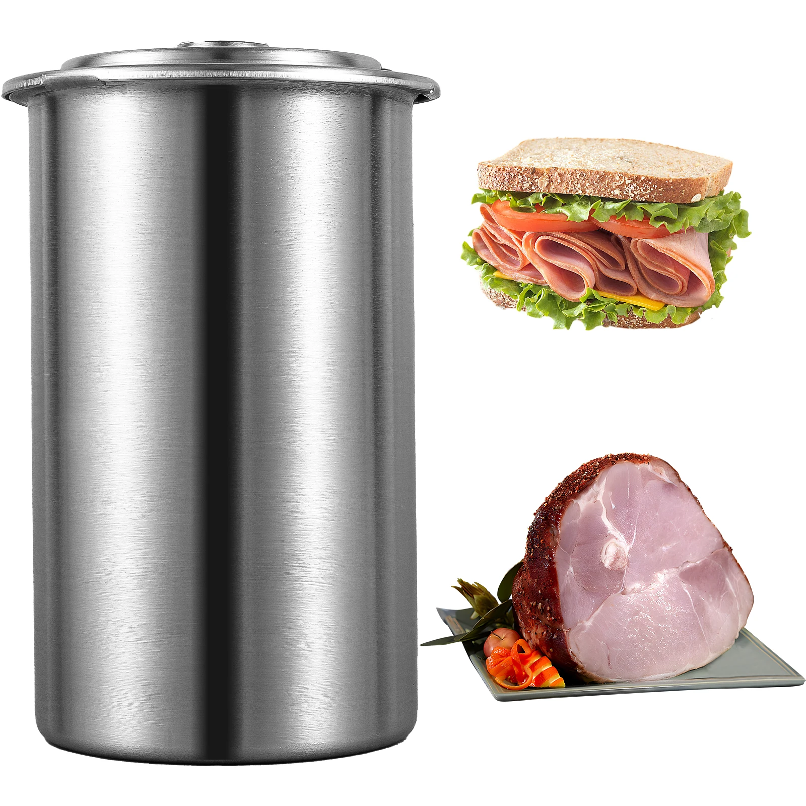 

Meat Press Cooker 304 Stainless Steel Ham Press Maker Multifunctional Round Shape Homemade Deli Meat Press Marker Machine for