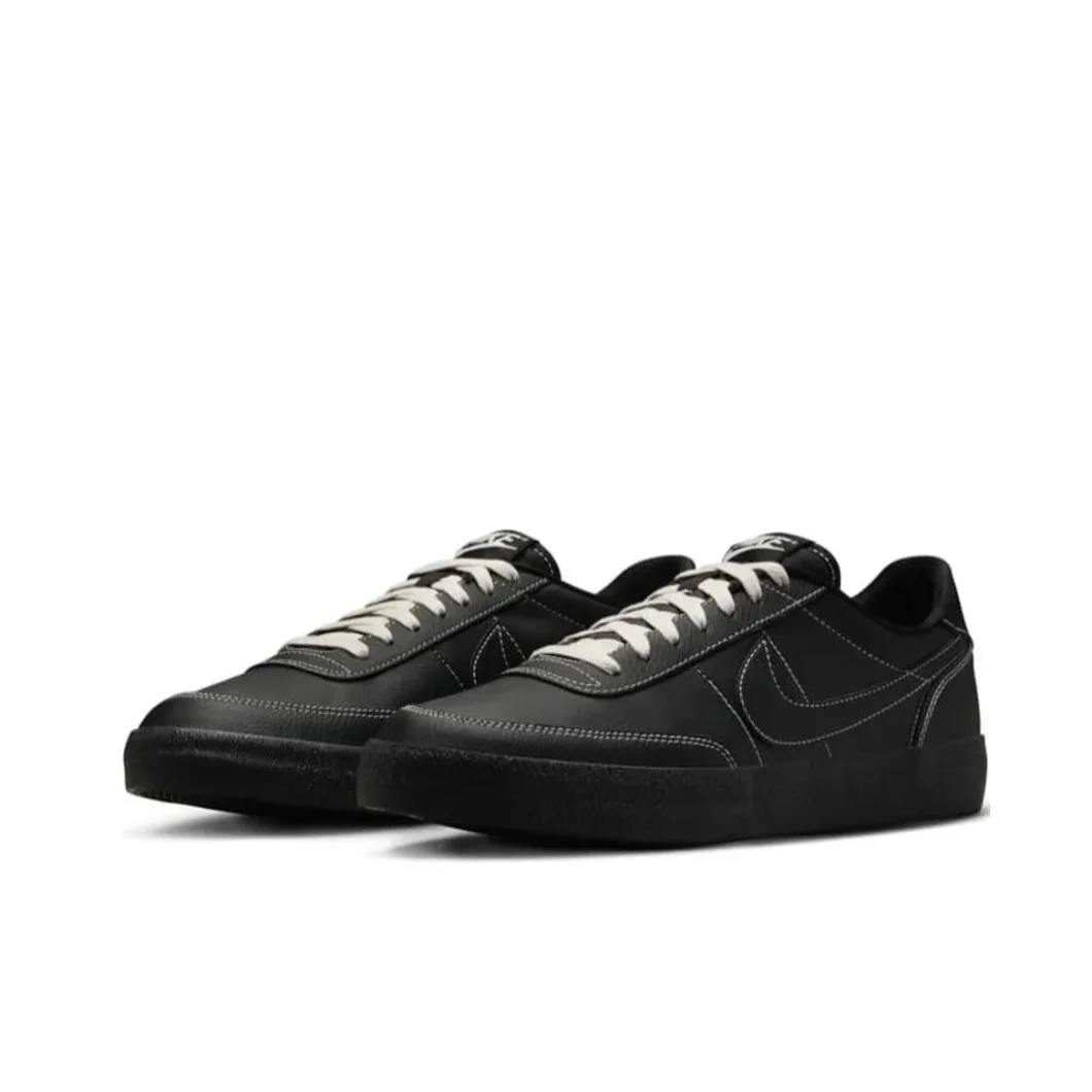 Nike-Original Killshot 2 Learner Chaussures de planche confortables pour hommes et femmes, Chaussures légères, Slip Degree Casual, Noir