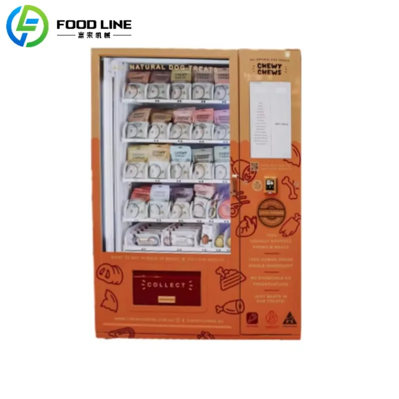 

Custom Automatic Snack Pet Dog Food Vending Machine for Cat Food Cleaning with Elevator