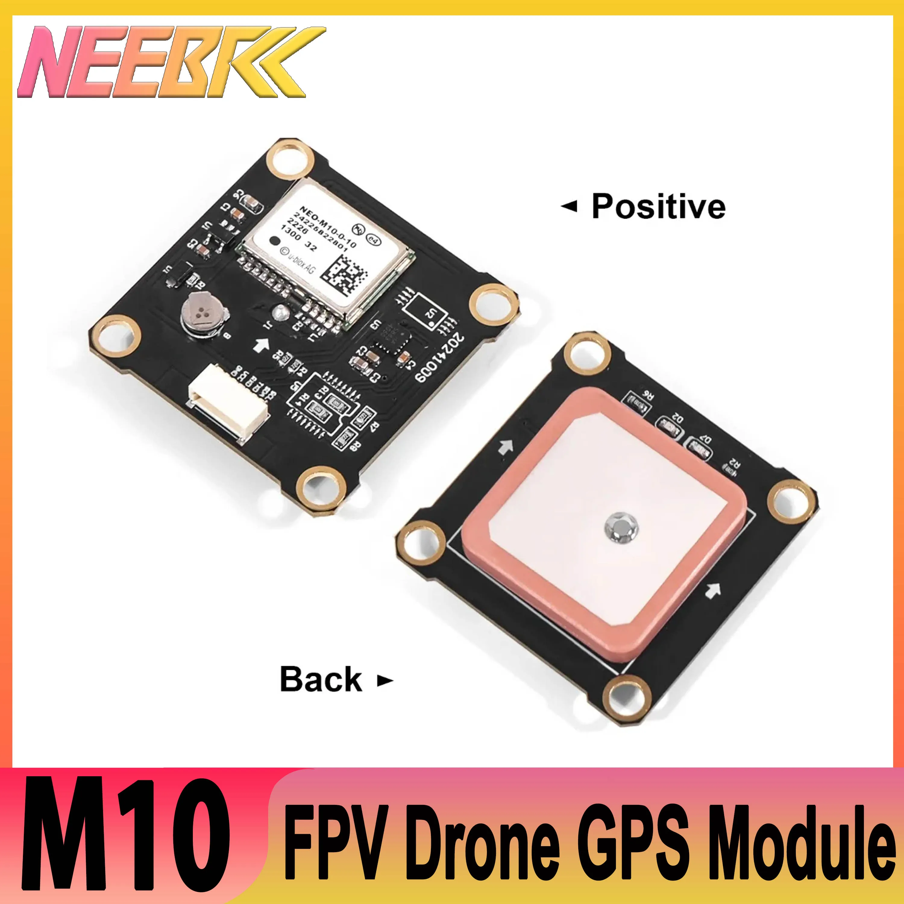 

NEEBRC NEO M10 GPS Module with Compass GPS for RC FPV Long Range Drone Airplane Aircraft Quadcopter Multicopter DIY Parts