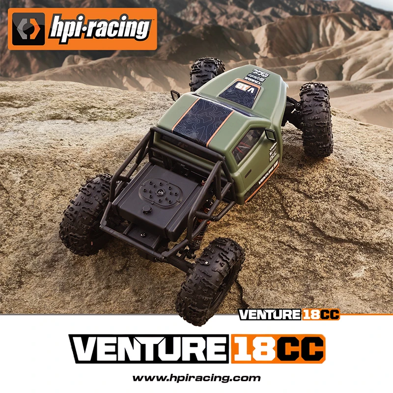 

HPI VENTURE18 brushless competition remote control electric four-wheel drive climbing car off-road vehicle