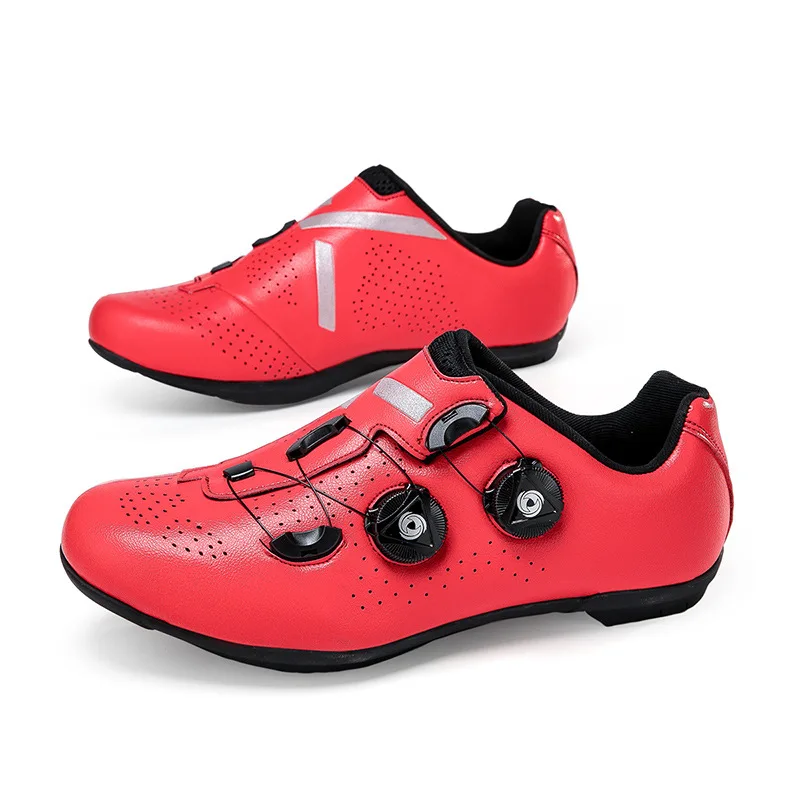 Men Self-Locking Speed Bicycle MTB Sneakers Racing Bike Shoes Cleats Spd Cycling Shoes Women Mountain Road Cycling Footwear