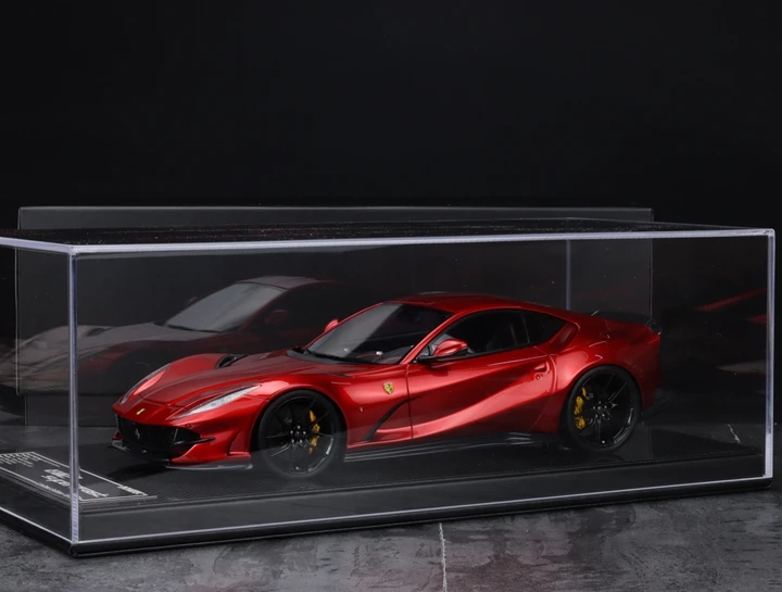 DM 1:18 Novitec 812 Superfast Limited to 30 Pieces Simulation Resin Static Car Model Toys Gift