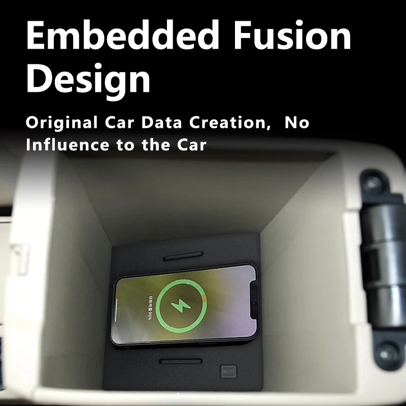 Bezprzewodowa ładowarka samochodowa do Toyota Corolla 2007 2008 2009 2010 2011 2012 Akcesoria Adapter do szybkiego ładowania telefonu 15W