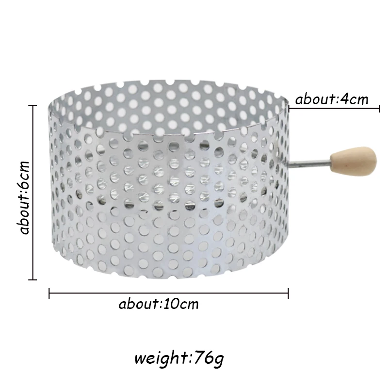 Mesh Hookah Wind Cover Shisha Charcoal Holder Shisha Coal Metal Screens Chicha Narguile Water Tobacco Smoking Accessories