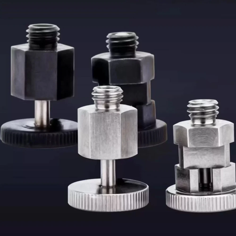 1Pcs Knob Plunger Spring Reset/Self-locking Pin M6 M8 M10 M12 M16 Spring Index Positioning Column Hardware Accessories Rustproof view 4