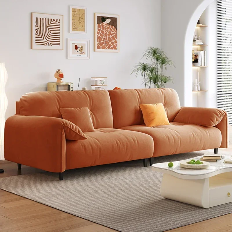 Large Combination Apartment Sofa Wood New Arrival Human Couches Sofa Floor Lounge Muebles Para Salas Modernos Home Furniture