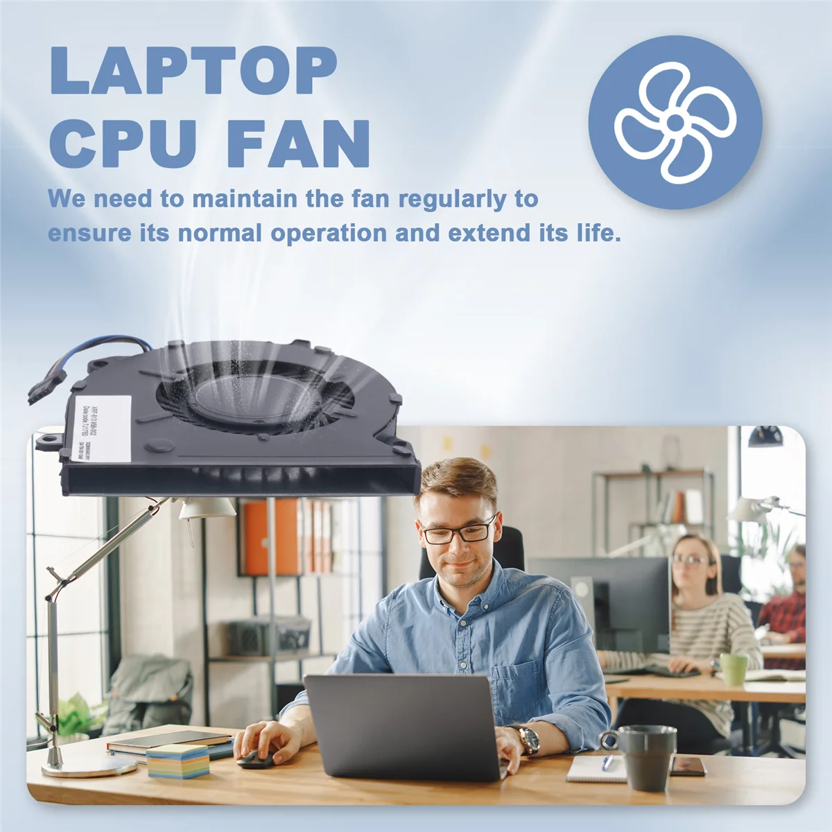 【ليفرايسون رابيد】مروحة الكمبيوتر