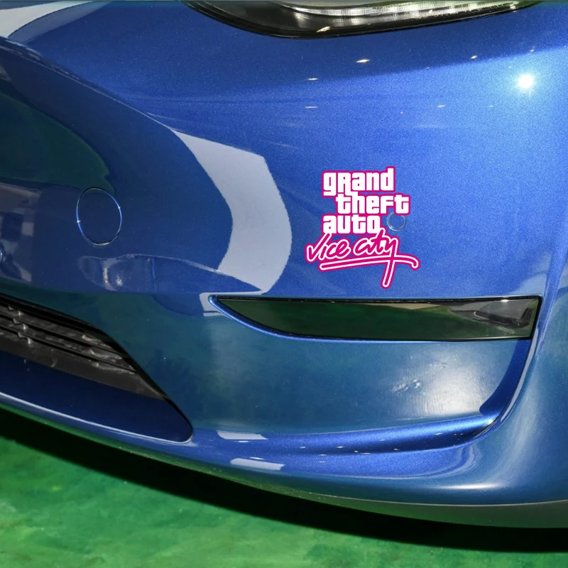 Grand Theft Auto Vice City Car Sticker GTA Rear Window Sticker Front Stop Sticker Motorcycle Sticker