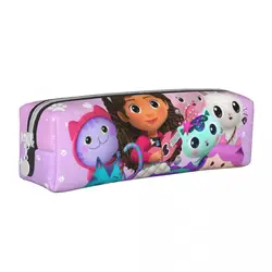 Gabby Dollhouse Pencil Case Classic Animals Cartoon Pen Holder Pencil Bags Student Big Capacity Students School Pencilcases