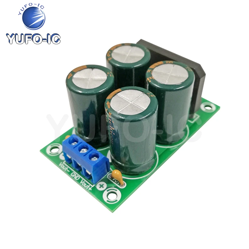 Positive Negative Voltage Dual Power Supply Amplifier Stereo Rectifier Filter Board Pond 35V 50V 18800uF 63V 13200uF Microfarad