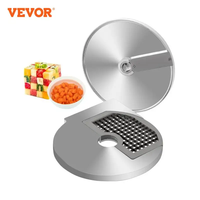 VEVOR Mandoline Dicing Grid Vegetable Cutter Kit Stainless Steel 0.4x0.4 Inch Disc Home Dice Fruit Gadgets Kitchen Accessories