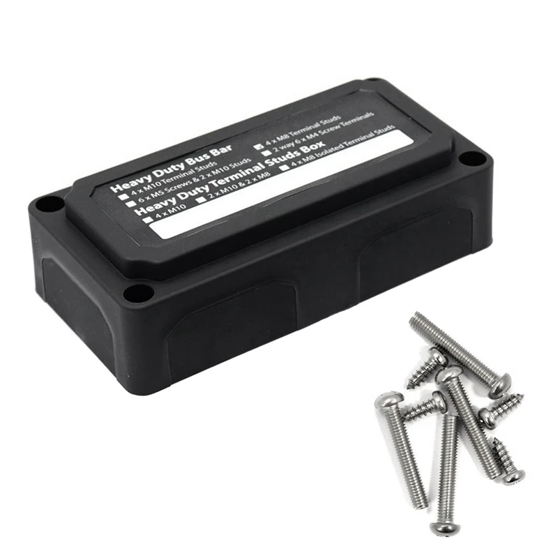 

1 шт., 300 А, сильноточная шина, автомобили, максимальное подключение, усилитель, корпус мощности, детали, аксессуары, черный