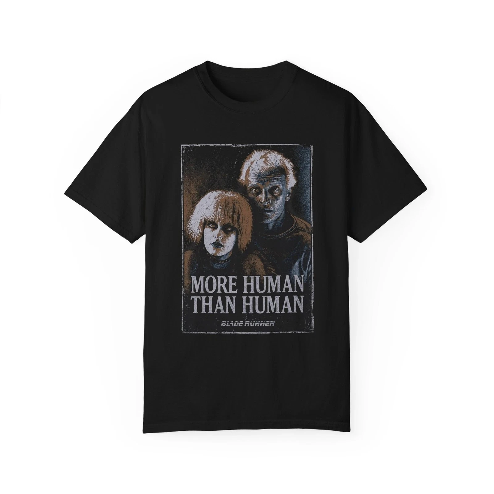 Blade Runner T-shirt | Roy Batty & Pris graphic tee a sci-fi fan gift. Unisex pure cotton streetwear tee vintage clothes