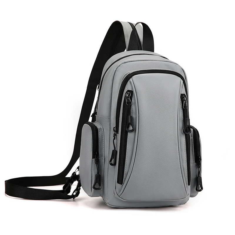 Multifunktionale Herren-Brusttasche Oxford Mini-Rucksack für Tägliches Pendeln Outdoor-Sport Reisen – Detail 14