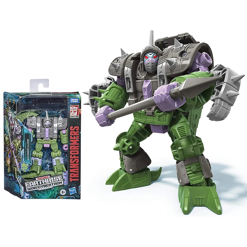 

Transformers Toys Generations War for Cybertron: Earthrise Deluxe WFC-E19 Quintesson Allicon Action Figure Collectible Toy Gift