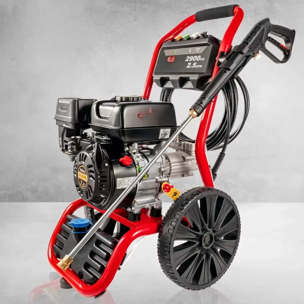 

Manual New 200Bar 2900psi Hot and Cold Water Petrol High Pressure Washer Machine