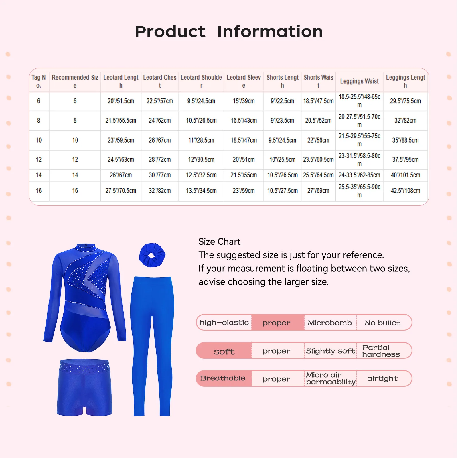 Traje de baile de Ballet lírico para niñas, leotardo gimnástico de manga larga de malla transparente con diamantes de imitación brillantes, pantalones cortos, mallas y diadema