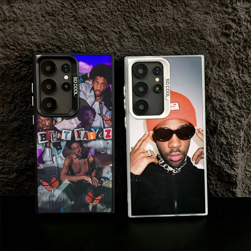Brent Faiyaz Phone Case for Samsung S26 Ultra S25 Edge S24 FE S23 FE S22 Plus Galaxy S21 S20 Cover Back Anti-fall Pattern Colorf
