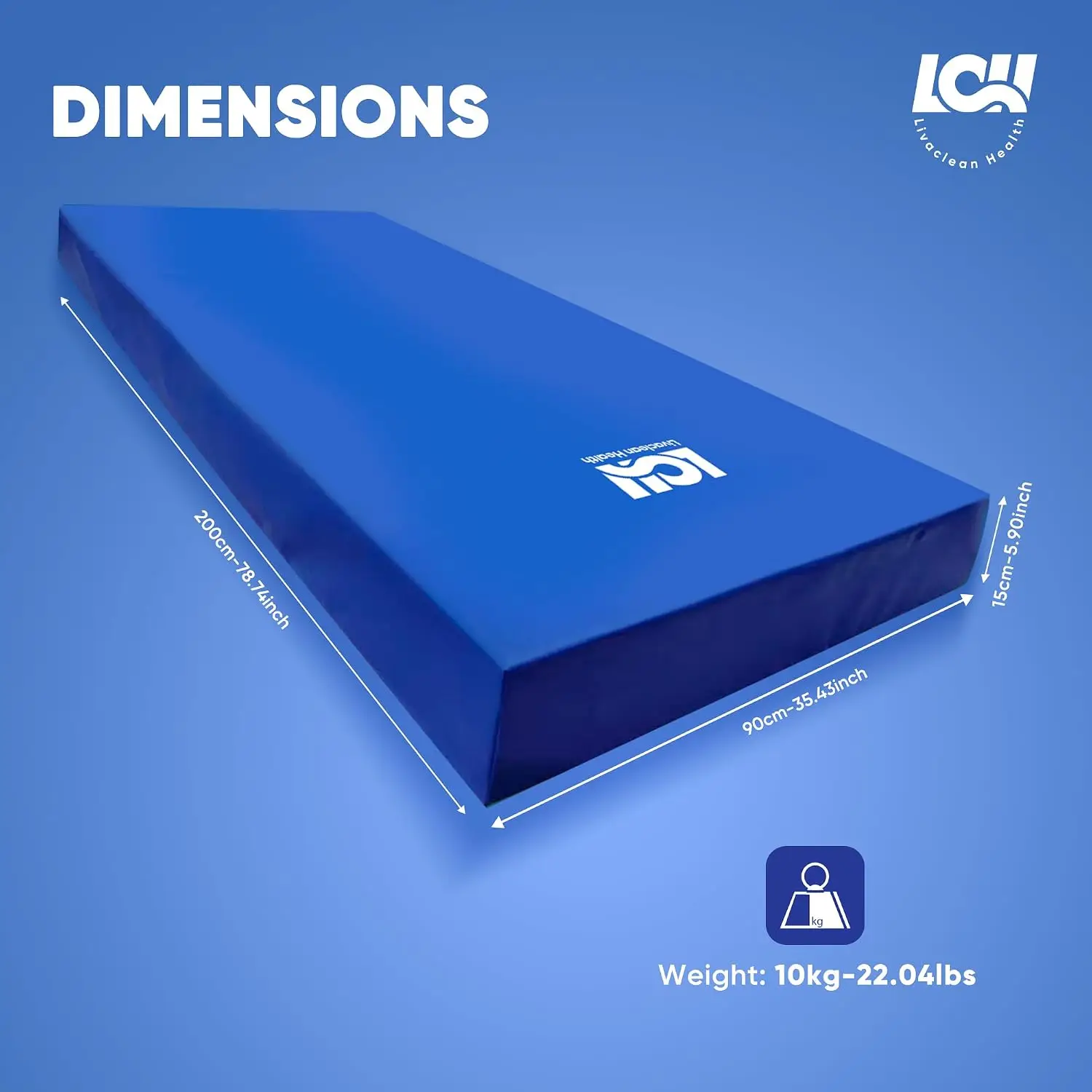 Hospital Bed Mattress - Twin XL 80