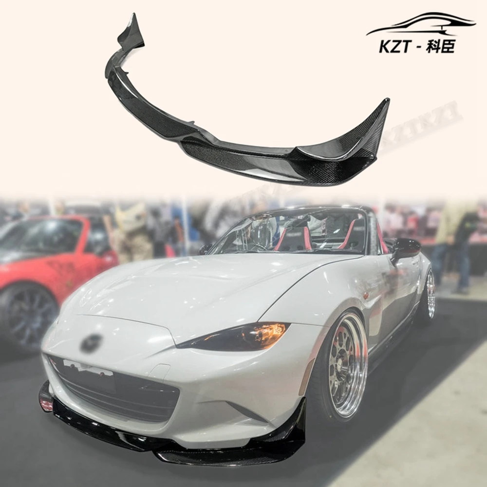 

Стильная передняя губа из углеродного волокна для Mazda Mx5 Miata Nd Gvt3